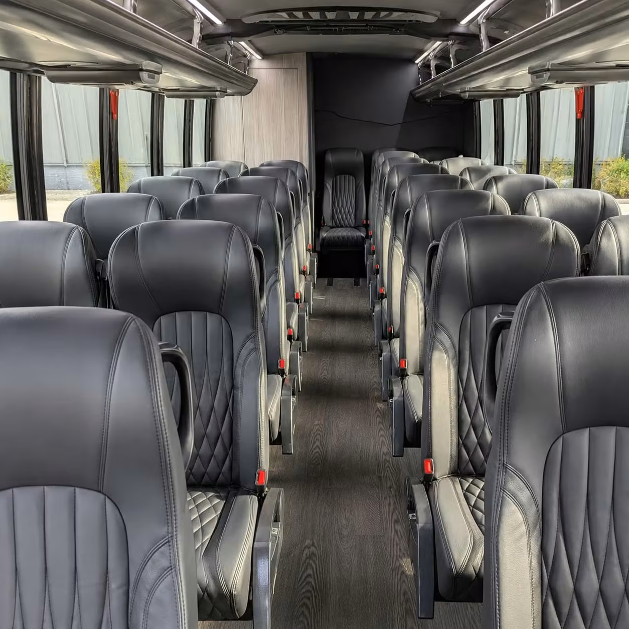 30 passenger minibus inside