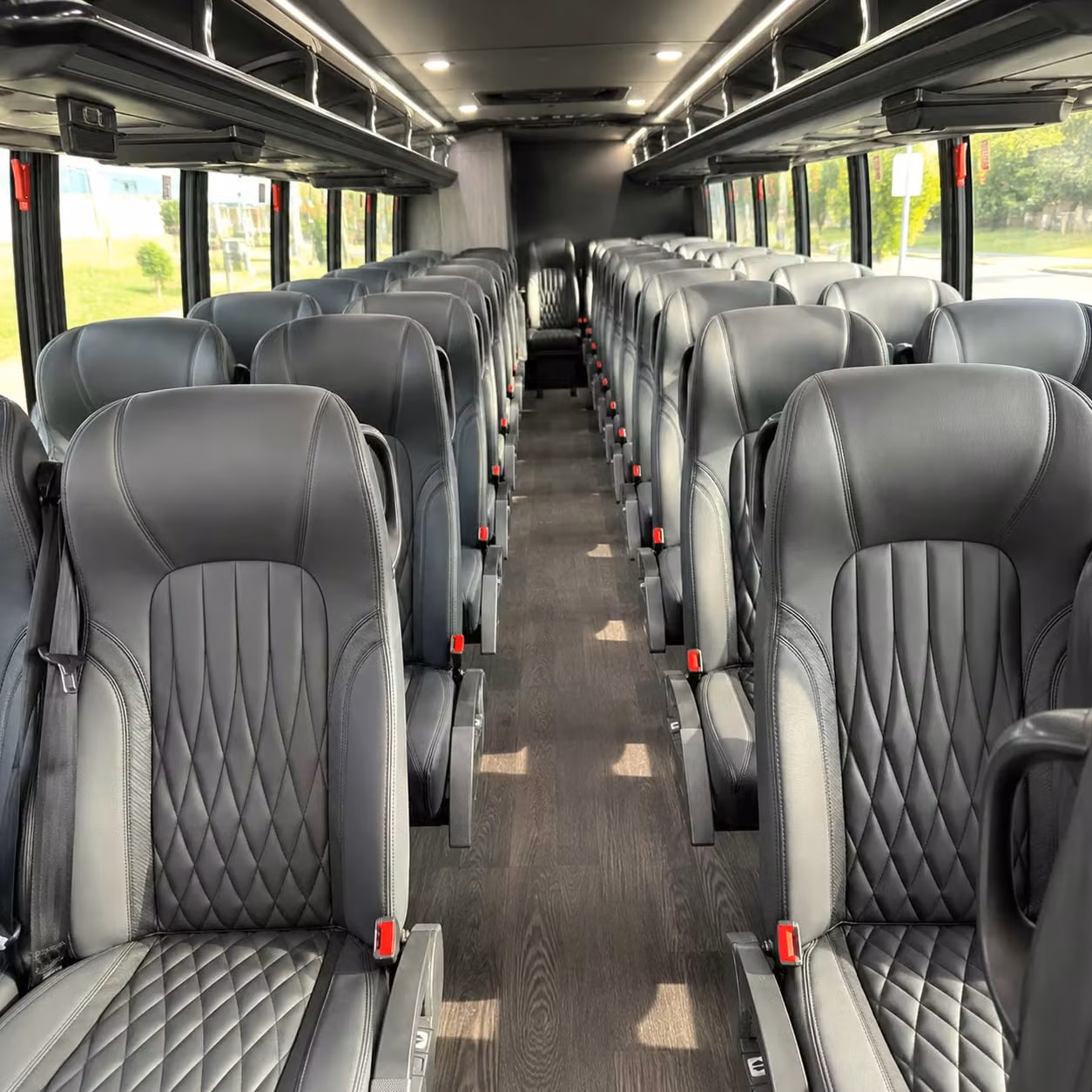 30 passenger minibus interior