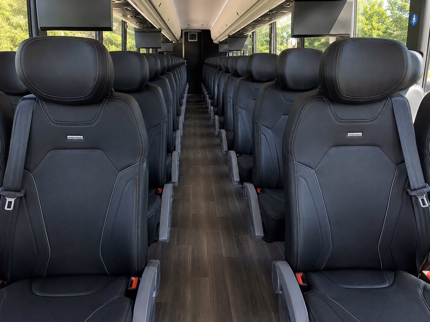 mesquite charter bus interior gallery