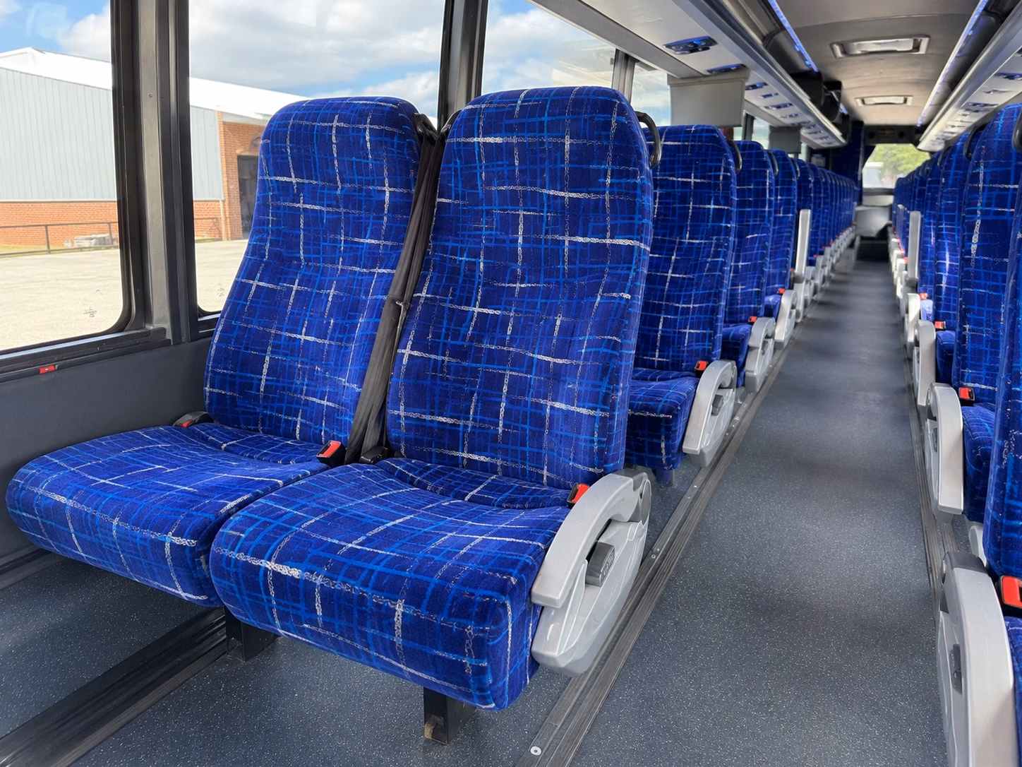 mesquite charter bus rental inside