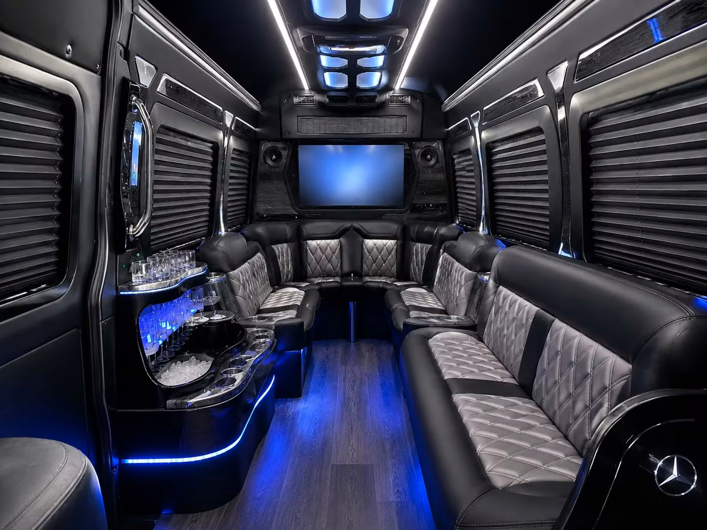 sprinter limousine inside